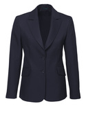 Longerline Jacket - Cool Stretch BIZ Corporates - Navy