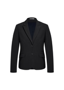 Siena 2 Button Mid Length Jacket - Women - Slate