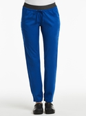 Matrix Elastic Waistband Jogger Scrub Pants - Women - Royal Blue