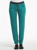 Matrix Elastic Waistband Jogger Scrub Pants - Women - Teal