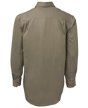 Long Sleeve Cotton Drill Work Shirt (JB)