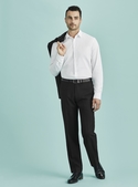 Adjustable Waist Pant - Polyester/Bamboo Cool Stretch - Men