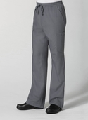 Red Panda Full Elastic 10-Pocket Cargo Scrub Pant - Men - Pewter