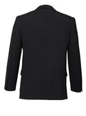 2 Button Suit Jacket - Wool Stretch - Men - Back View