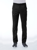 Matrix Half Elastic Waistband Cargo Scrub Pant - Men - Black