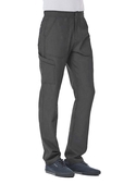 Matrix Pro Contrast Piping Cargo Scrub Pant - Men - Pewter