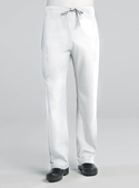 Red Panda Basic Scrub Pant - Unisex - White