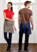 Contrasting Waist Straps for BA54 1/2 Waist Apron - Showing Contrast