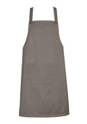 Urban Polycotton Bib Apron - Natural