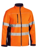 Taped Hi Vis Soft Shell Jacket