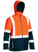 Taped Hi Vis Puffer Jacket