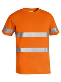 Taped Hi Vis Cotton T-Shirt