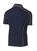Cool Mesh Polo Shirt With Reflective Piping