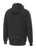 Work Fleece Zip-Front Hoodie With Sherpa Lining - Back