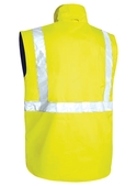 Taped 5 in 1 Rain Jacket - Vest Back