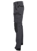 Flx & Move Stretch Utility Zip Cargo Work Pants - Side