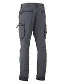 Flx & Move Stretch Utility Zip Cargo Work Pants - Back