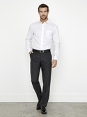Classic Flat Front Stretch Trouser - Men