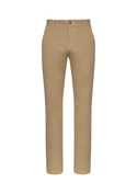 Lawson Chino Stretch Cotton Casual Pants - Men - Dark Stone