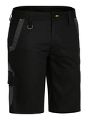 Flx & Move Stretch Cargo Work Shorts - Men - Black