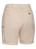 Stretch Cotton Drill Work Shorts - Women