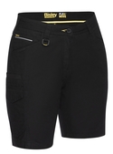 Flx & Move Cargo Work Shorts - Women - Black