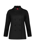 Al Dente Chef Jacket - Women - Black