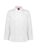 Zest L/S Chef Jacket - Men - White