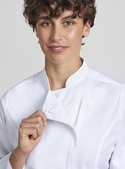 Alfresco Recycled Polyester Long Sleeve Chef Jacket - Women