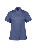 Alfresco Recycled Polyester Short Sleeve Chef Jacket - Women