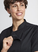 Alfresco Recycled Polyester Short Sleeve Chef Jacket - Women