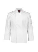 Alfresco Recycled Polyester Long Sleeve Chef Jacket - Men
