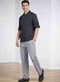 Alfresco Recycled Polyester Long Sleeve Chef Jacket - Men