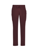 Avery Straight Leg 5 Pocket Scrub Pant - Men - Burgundy