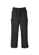 Elastic Waist Cargo Pant - Unisex - Black