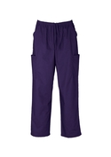 Elastic Waist Cargo Pant - Unisex - Purple