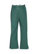 Bootleg Scrub Pants - Women - Hunter Green