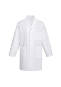 Medical Lightweight Polycotton Labcoat - White