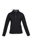 Geneva Softshell Jacket - Women - Black/Graphite