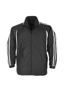 Flash Tracksuit Jacket - Unisex/Adult - Black/White