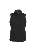 Geneva BIZ TECH Soft Shell Vest - Women - Black/Graphite
