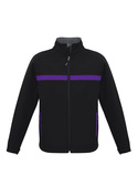 Charger BIZ TECH Soft Shell Jacket - Unisex - Black/Purple/Grey