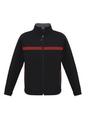 Charger BIZ TECH Soft Shell Jacket - Unisex - Black/Red/Grey