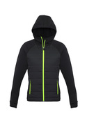 Stealth Hoodie Jacket - Women - Black/Lime
