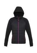 Stealth Hoodie Jacket - Women - Black/Magenta