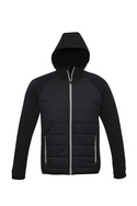 Stealth Hoodie Jacket - Men - Black/Silver