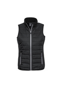 Stealth Quilted Vest - Women - Black/Grey