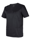 Premium Scrub Top - Unisex - Black