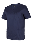 Premium Scrub Top - Unisex - Navy