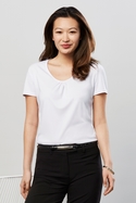 Chic Short Sleeve Knit Top